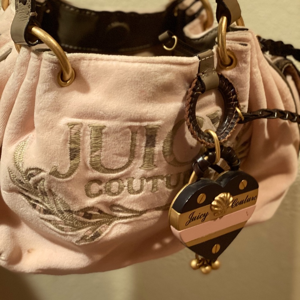Juicy velvety handbag